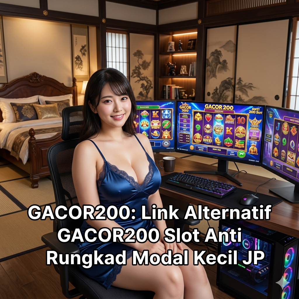 GACOR200: Link Alternatif GACOR 200 Slot Anti Rungkad Modal Kecil JP image 1